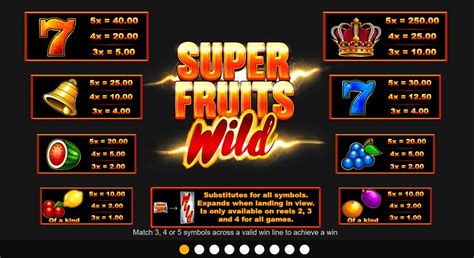 Super Fruits Wild Game Review 2024 RTP, Bonuses + Demo.